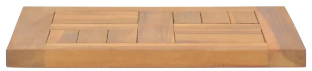 VidaXL Επιφάνεια Τραπεζιού Τετράγωνη 40 x 40 x 2,5 εκ. Μασίφ Ξύλο Teak