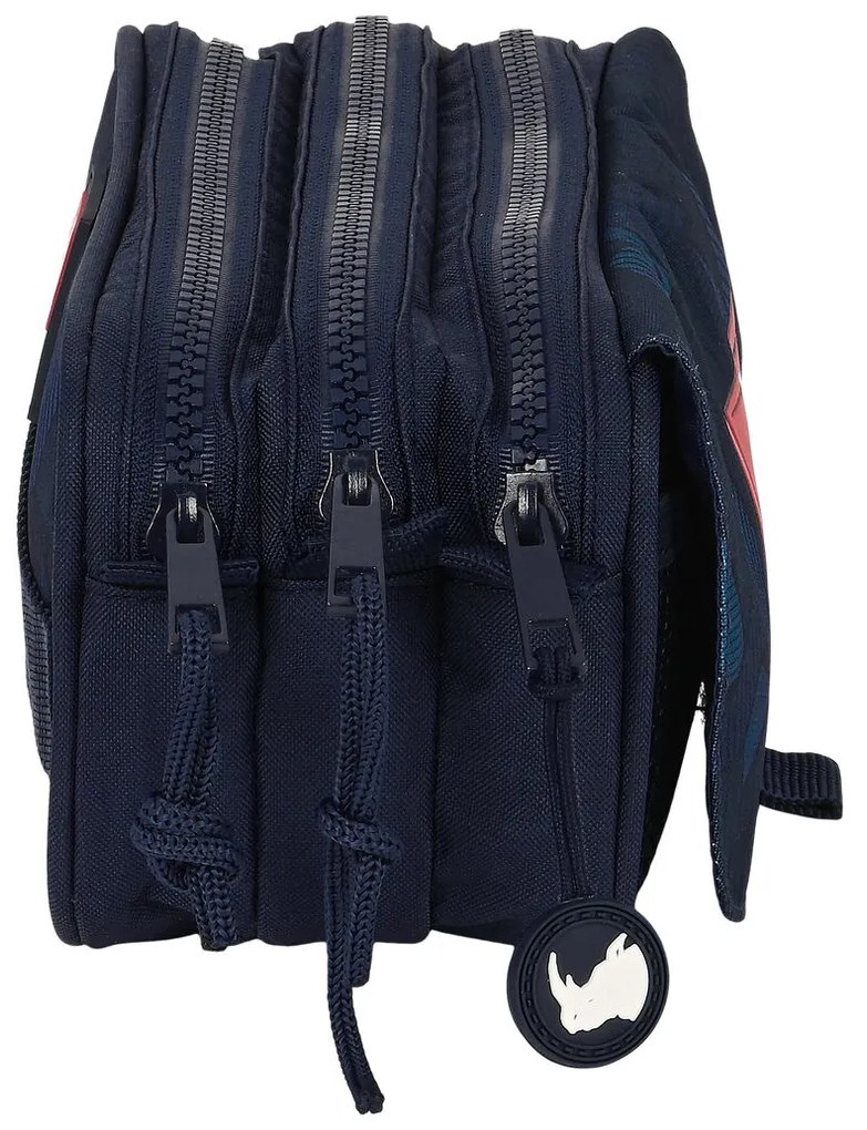 Τριπλή Κασετίνα Eckō Unltd. Peaks Ναυτικό Μπλε (21,5 x 10 x 8 cm)