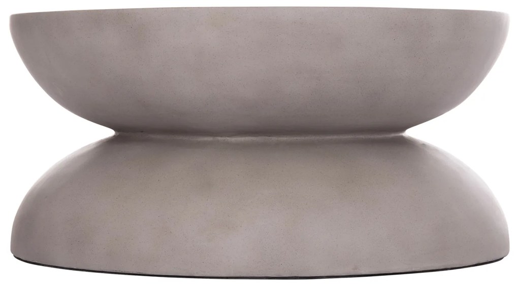 ΤΡΑΠΕΖΙ ΣΑΛΟΝΙΟΥ ANNA HM18158.03 FIBER CEMENT ΣΕ ΓΚΡΙ--Φ92x44.5Υεκ