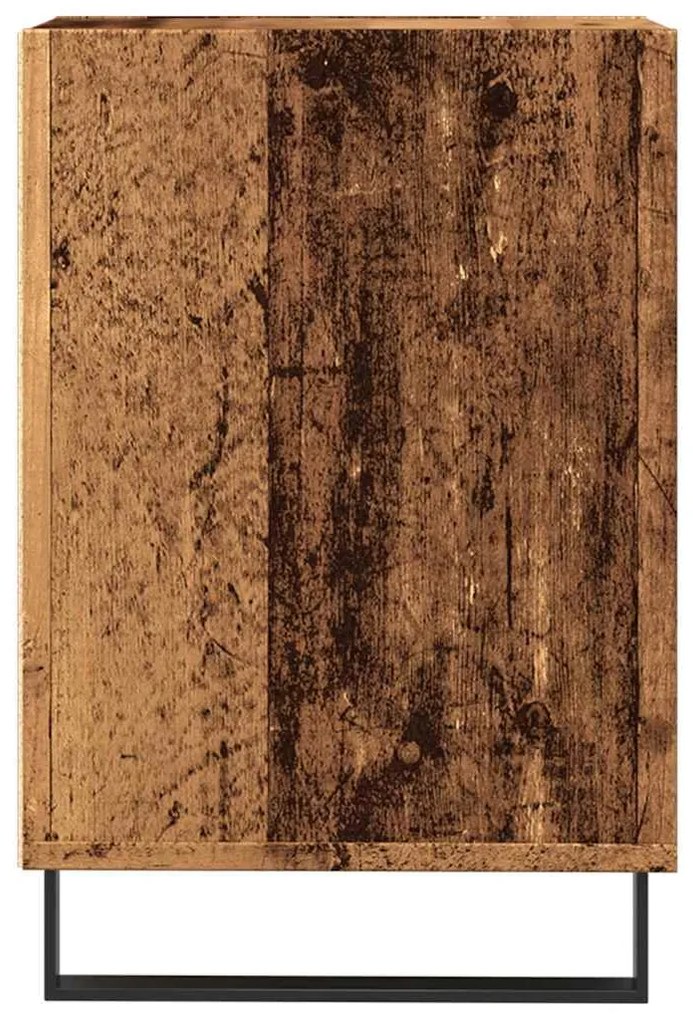 ντουλάπι τηλεόρασης vidaXL Παλιό ξύλο 100x35x55 cm Κατασκευασμένο ξύλο