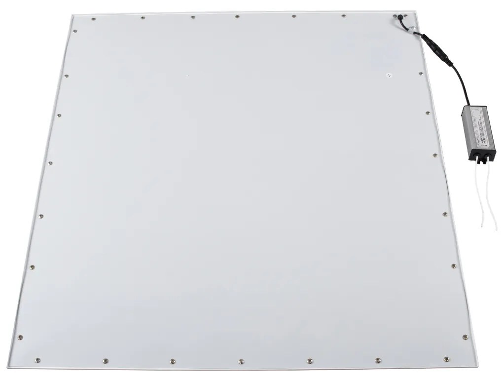 GloboStar® 60206 Χωνευτό LED Panel Milky Super Slim 60x60cm 40W 4000lm 120° CRI≥80Ra UGR<19 AC 220-240V IP20 Μ60 x Π60 x Υ1.5cm - Ψυχρό Λευκό 6000K - TÜV Certified Driver - 5 Years Warranty