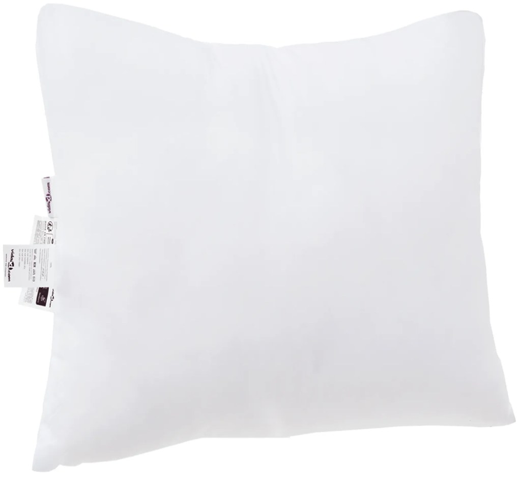 vidaXL Μαξιλάρι Λευκό 80 x 80 cm 85gsm 100% πολυεστέρας