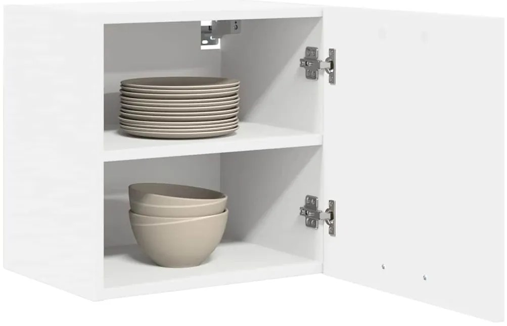 vidaXL Κρεμαστό ντουλάπι με αποθήκευση 2 pcs Λευκό 40 x 31 x 40 εκ.