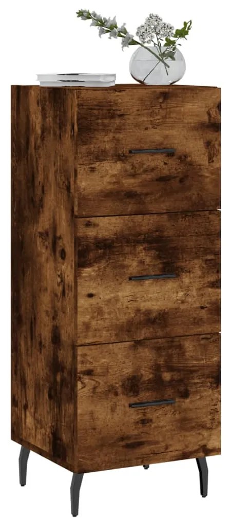 vidaXL Ντουλάπι Καπνιστή Δρυς 34,5 x 34 x 90 εκ. Επεξεργασμένο Ξύλο