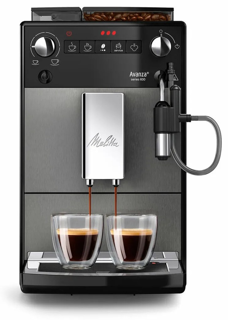 Υπεραυτόματη καφετιέρα Melitta Avanza F270-100 Τιτάνιο 1450 W 15 bar 1,5 L
