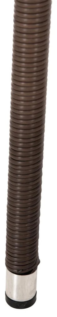 Καρέκλα - Πολυθρόνα MORNER C6074.01 Μεταλλική με Καφέ Rattan 55x58x87Υ εκ. 55x58x87 εκ.