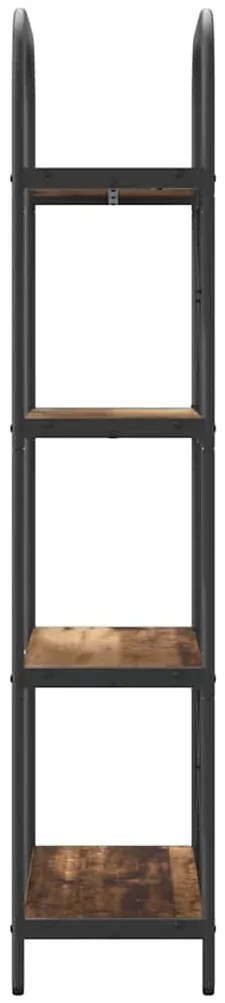 vidaXL Ράφι Βιβλίων Παλιό ξύλο 60 x 30 x 146 εκ Επεξεργασμένο ξύλο