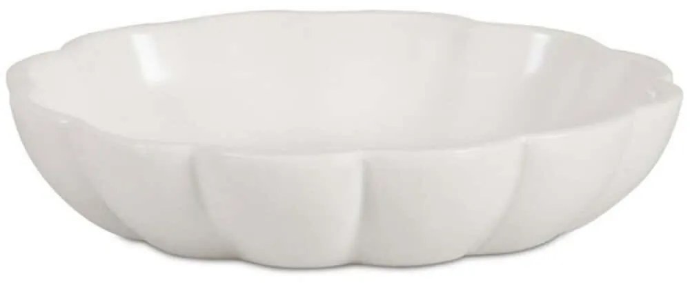 Σαπουνοθήκη Oasis AH-BA25501 Φ12x2,5cm White Andrea House Κεραμικό