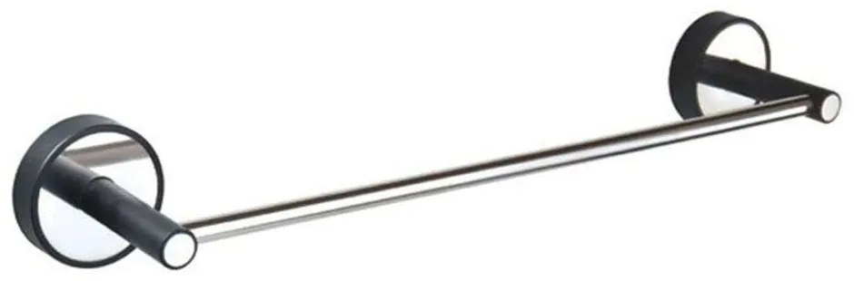 Κρεμάστρα Πετσέτας Optimo 6240 40cm Black-Chrome Karag Stainless Steel