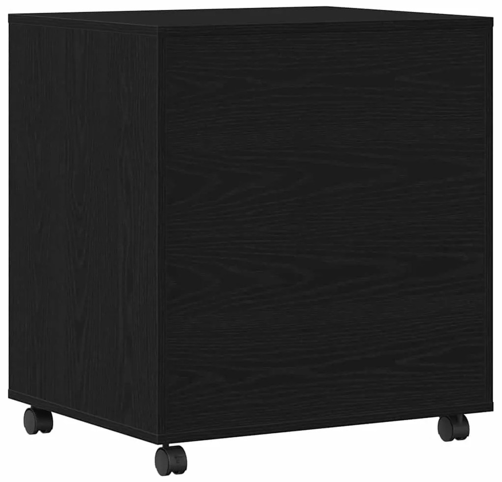 vidaXL Σταντ Εκτυπωτή Μαύρη δρυς 60 x 50 x 67 εκ. Επεξεργασμένο ξύλο