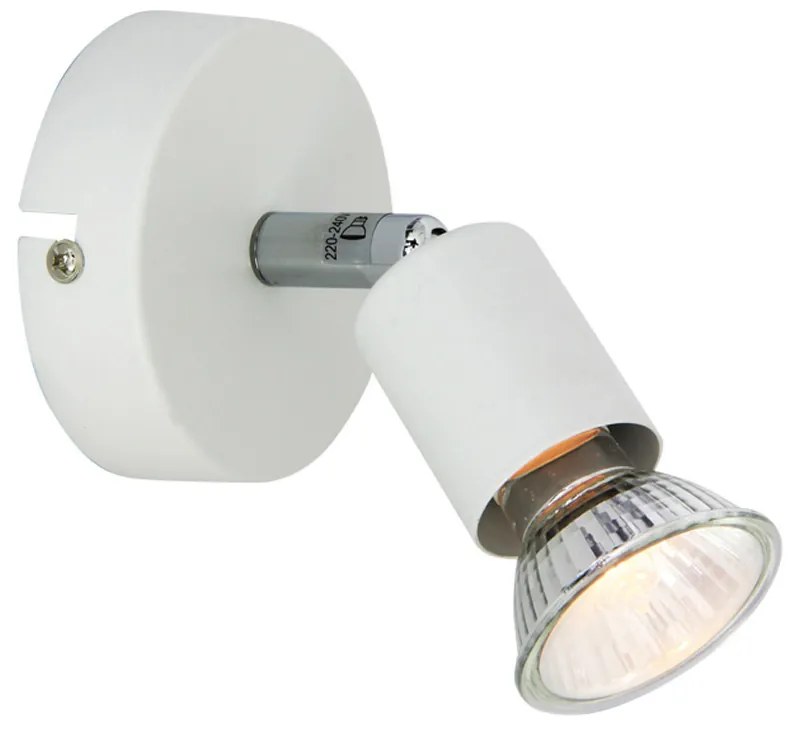 Σποτ Μονόφωτο Aca Trinity MC634WH1 White Matt