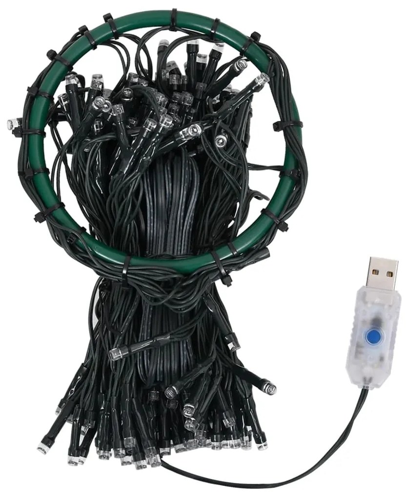 vidaXL Χριστουγεννιάτικα Λαμπάκια Χταπόδι 300 LED Μπλε 300 εκ.