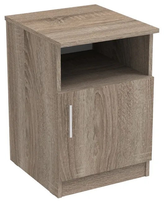 Κομοδίνο Galdi σε sonoma truffle απόχρωση 40x45x60εκ