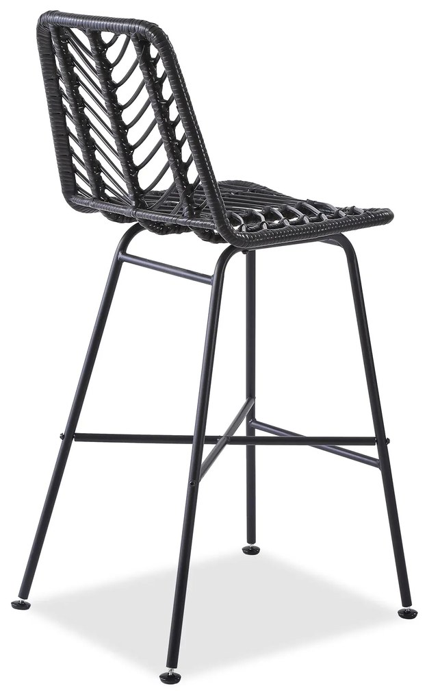 H97 bar stool black DIOMMI V-CH-H/97-CZARNY