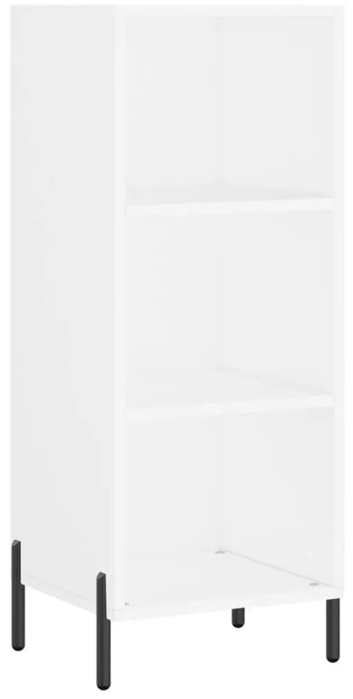 vidaXL Ντουλάπι Λευκό 34,5x32,5x90 εκ. Επεξεργασμένο Ξύλο