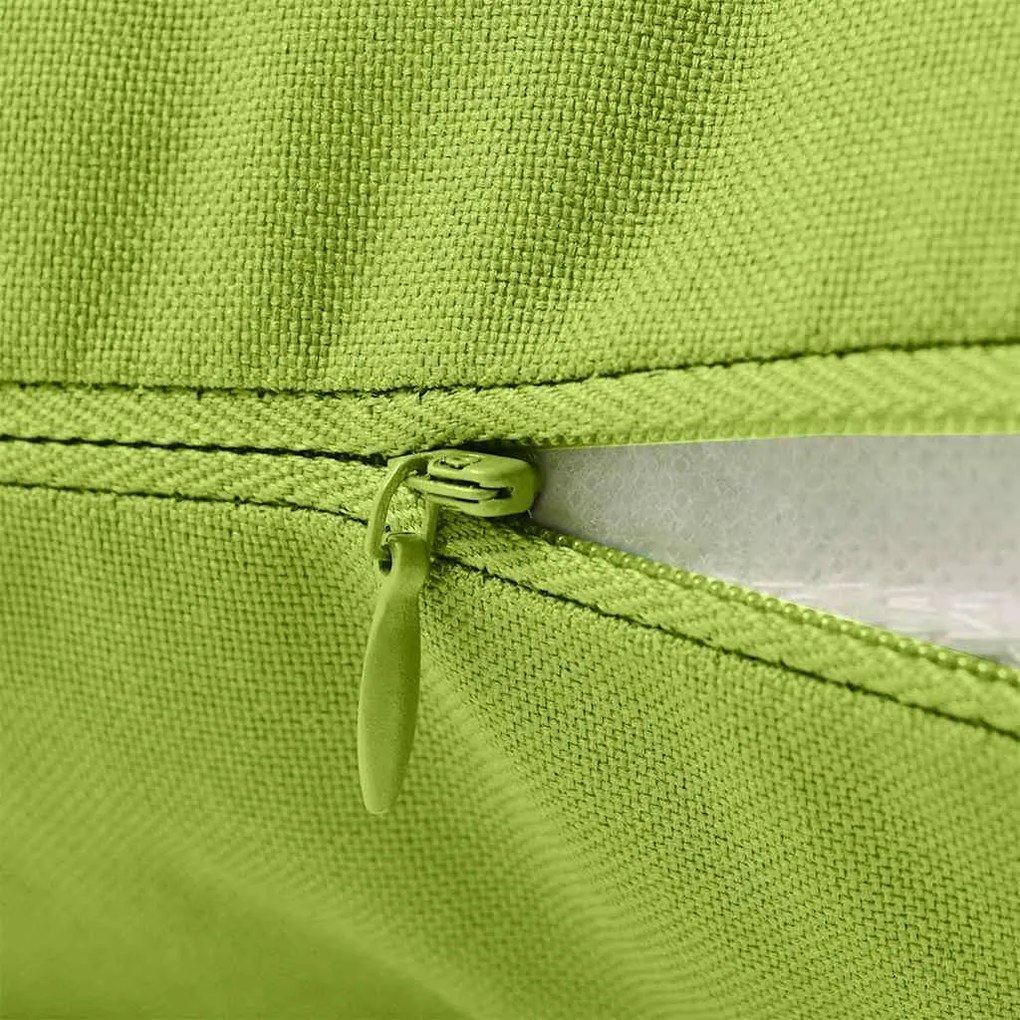 vidaXL Μαξιλάρια Εξωτερικού Χώρου 4 τεμ. Πράσινο Λαχανί 60 x 40 εκ.