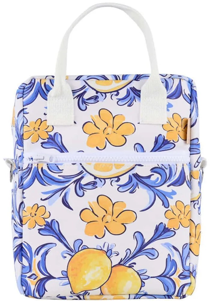 Τσάντα Φαγητού Ισοθερμική Save The Aegean Amalfi Coast 01-32975 20x14x27cm 7lt Multi Estia PVC