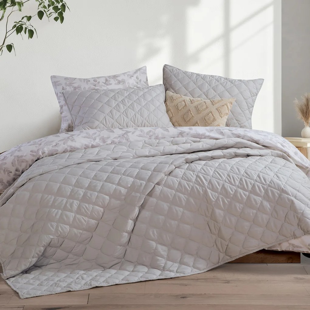 Κουβερλί Υπέρδιπλο (230x240) Nef-Nef Homeware Olga Grey