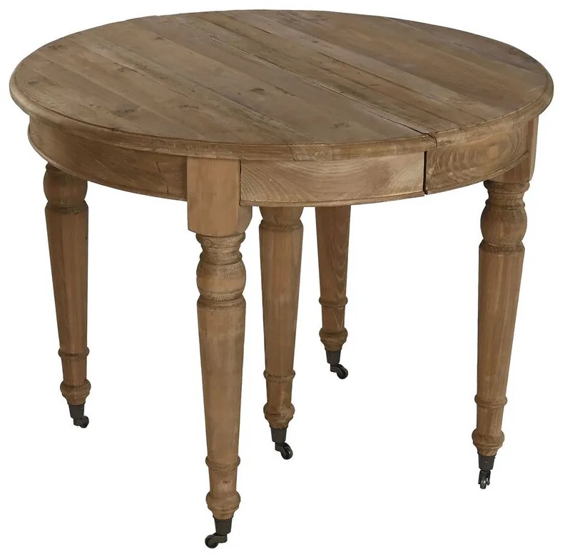 Τραπεζαρία Home ESPRIT Φυσικό Έλατο 100 x 100 x 78 cm