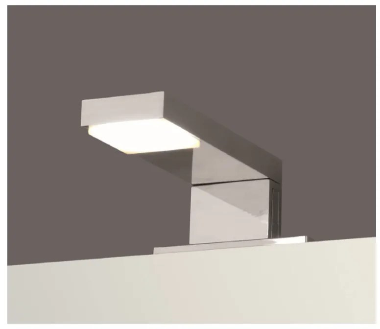 KARAG LED Φωτιστικό Μπάνιου Χρωμέ ABS plastic 120x80x44mm ML003-P