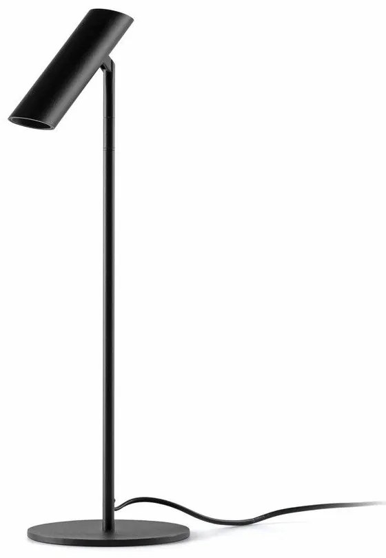 Φωτιστικό Γραφείου Leo 43797 LED 7W 2700K 299lm 15x48,5cm Black Faro Barcelona