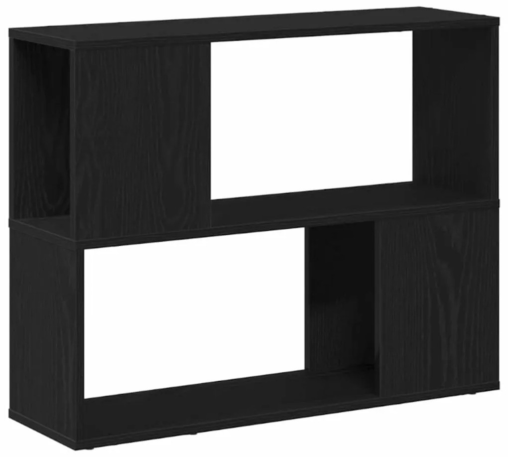 vidaXL Κέντρο ψυχαγωγίας Μαύρο 80 x 24 x 63 cm Επεξεργασμένο ξύλο