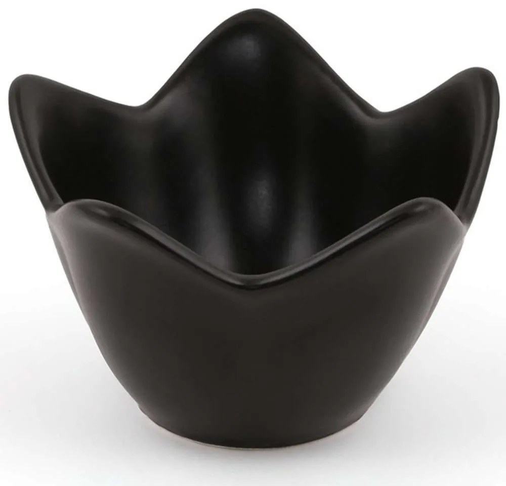 Μπωλ Σερβιρίσματος (Σετ 6Τμχ) 275KRM1506 11,8x11,8x7,5cm Black Hermia Κεραμικό