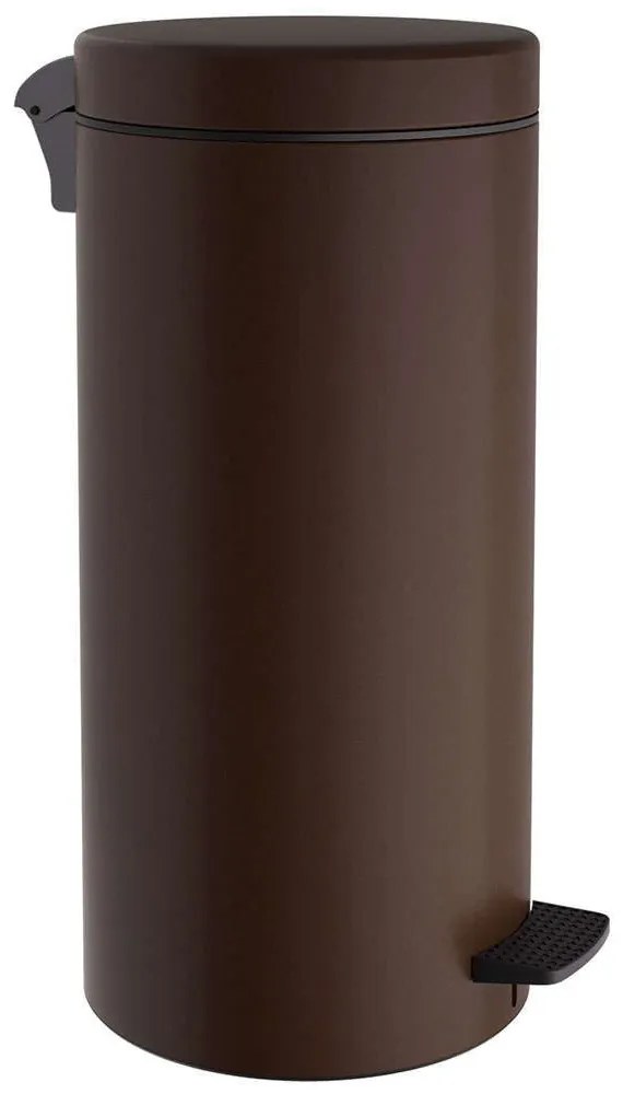 Κάδος Απορριμμάτων Soft Close 2553-943 Φ25x55cm 25lt Matt Wenge Pam&amp;Co Stainless Steel