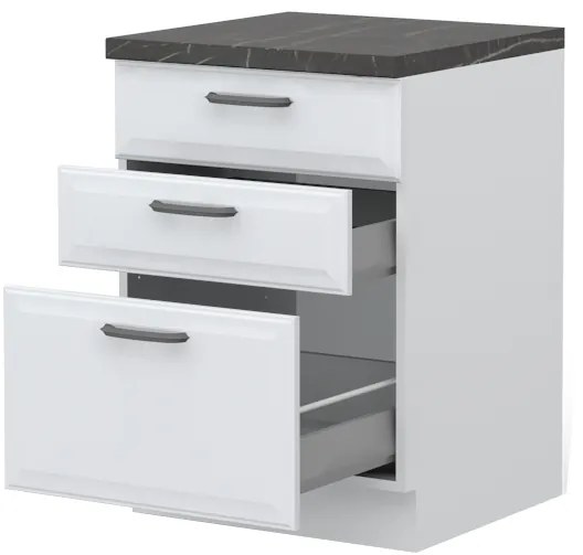 Επιδαπέδιο ντουλάπι Evora R60-3M BOX - 60.00Χ60.00Χ88.00cm