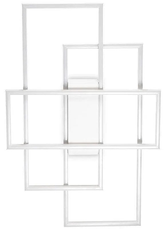 Πλαφονιέρα Frame Rettangolo 230726 62,5x6x41cm LED 31W 3000K White Ideal Lux