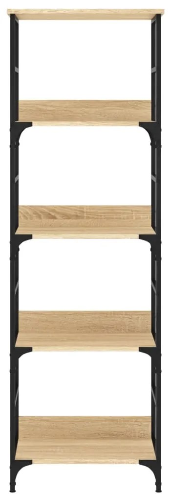 vidaXL Βιβλιοθήκη Sonoma Δρυς 50x33x153 εκ. Επεξεργασμένο Ξύλο