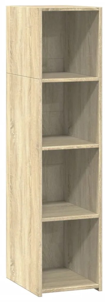 vidaXL Ντουλάπι Sonoma Δρυς 30x41x124 εκ. από Επεξεργασμένο Ξύλο