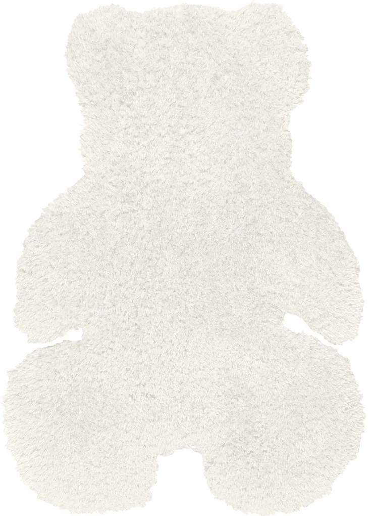 Παιδικό Χαλί REED WHITE TEDDY BEAR 90 x 110 εκ.