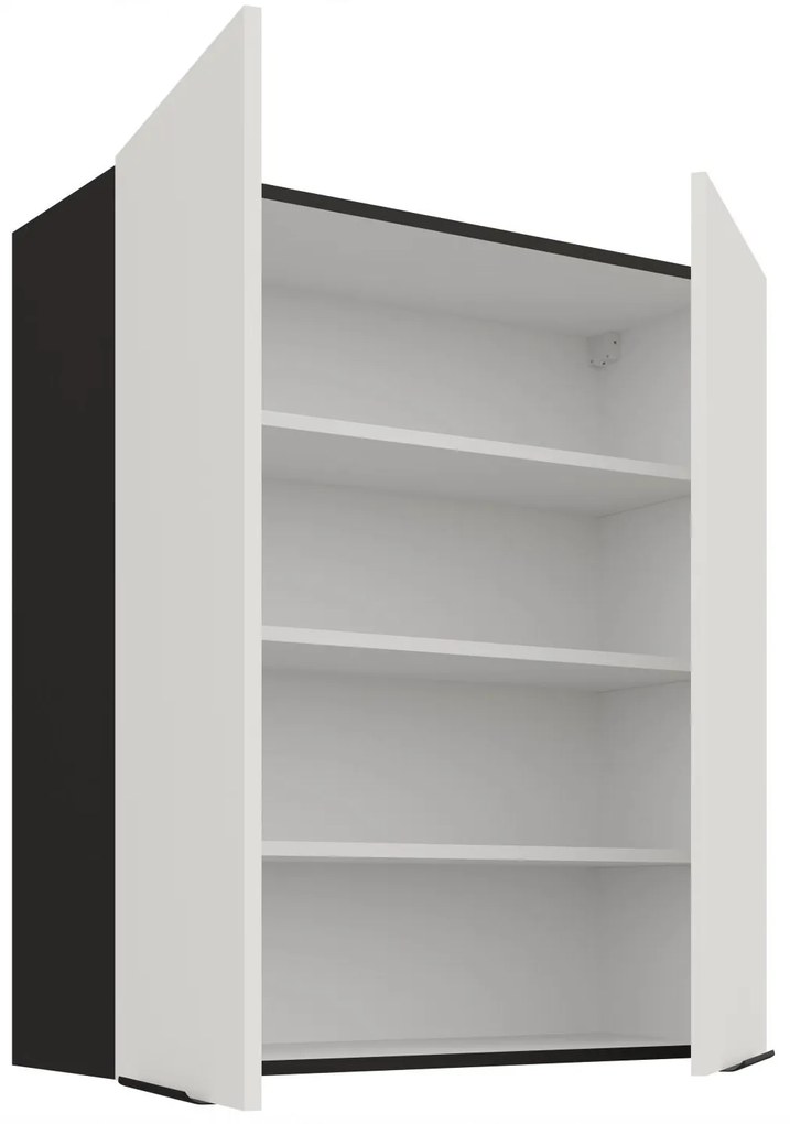 Κρεμαστό ντουλάπι Arianna 80 G 90 2F-Λευκό