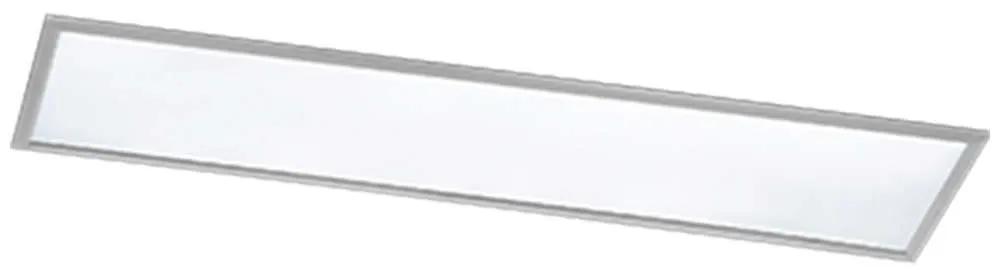 Φωτιστικό Οροφής - Πλαφονιέρα Phoenix 674011207 30W Led 120x30x4,2cm Nickel Mat Trio Lighting Μέταλλο
