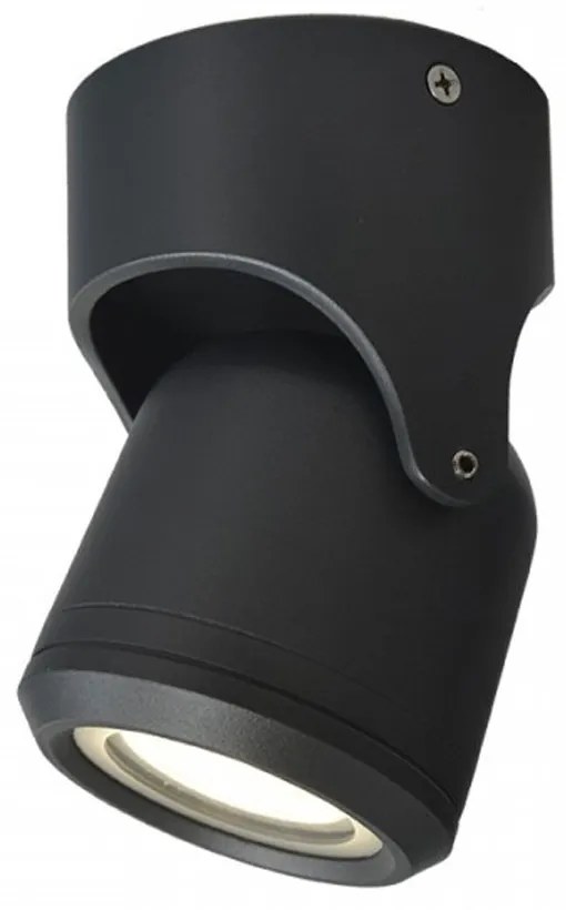 Φωτιστικό Οροφής - Σποτ Crescent 80206044 1xGU10 9x9x13cm Anthracite ItLighting