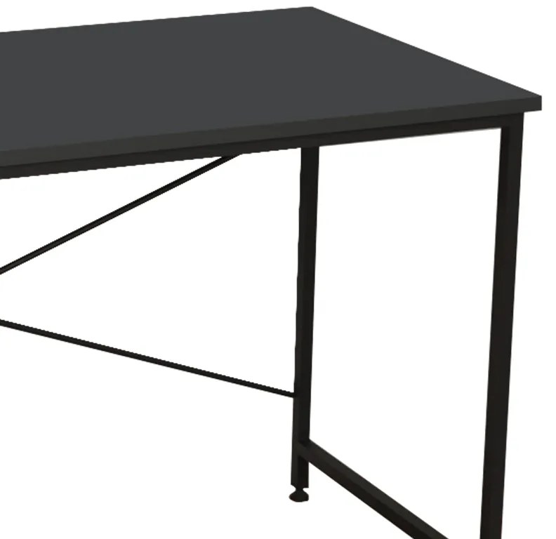 Γραφείο εργασίας Karvem pakoworld ανθρακί μελαμίνης 120x60x73εκ - 321-000025