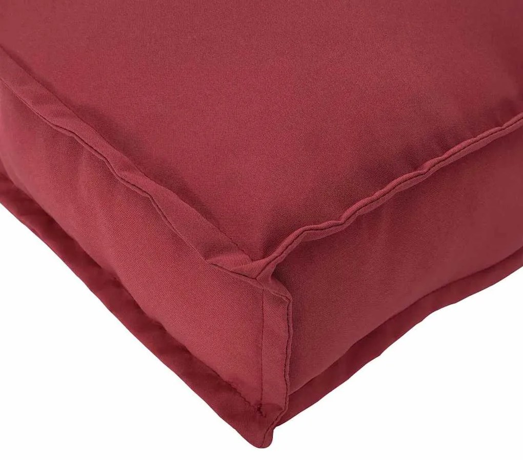 vidaXL Σετ Μαξιλαριών Πάγου 2 pcs Μπορντό 100 x 40 x 8 εκ