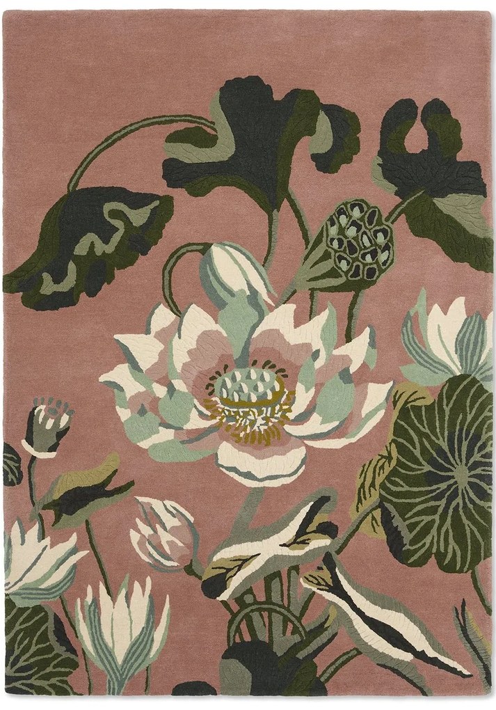 Χαλί Waterlily Dusty 038602 Dusty Rose Wedgwood 250X350cm