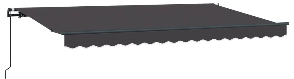 vidaXL Σκηνίτσα Αναδιπλούμενη Ανθρακί 400 x 200 cm