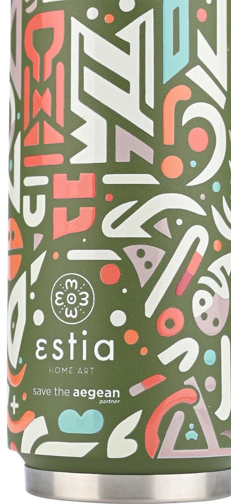 ESTIA ΘΕΡΜΟΣ TRAVEL CUP SAVE THE AEGEAN 500ml GEOVIVID