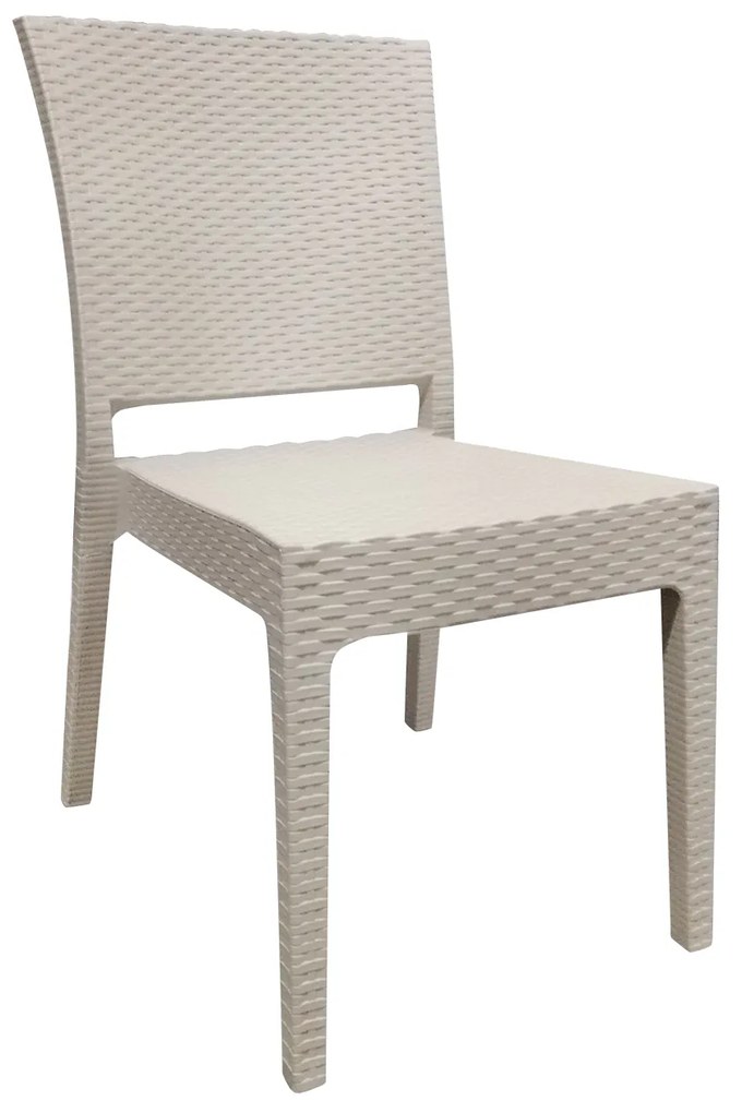 Καρέκλα Κήπου Cappuccino Rattan 47x55x87cm - 14720006