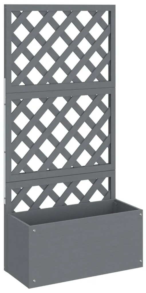 vidaXL Καφασωτά Γκρι 2 τεμ. 65 x 33x 135 εκ. από WPC