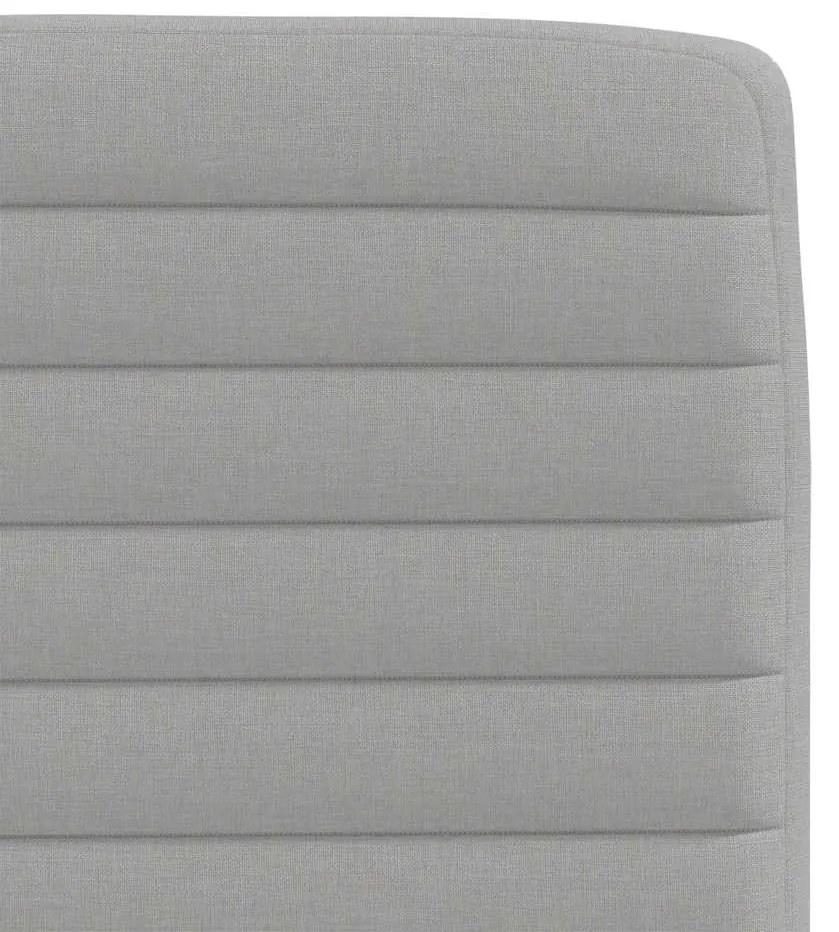 vidaXL Καρέκλες τραπεζαρίας 4 τεμ Cloud Grey Fabric
