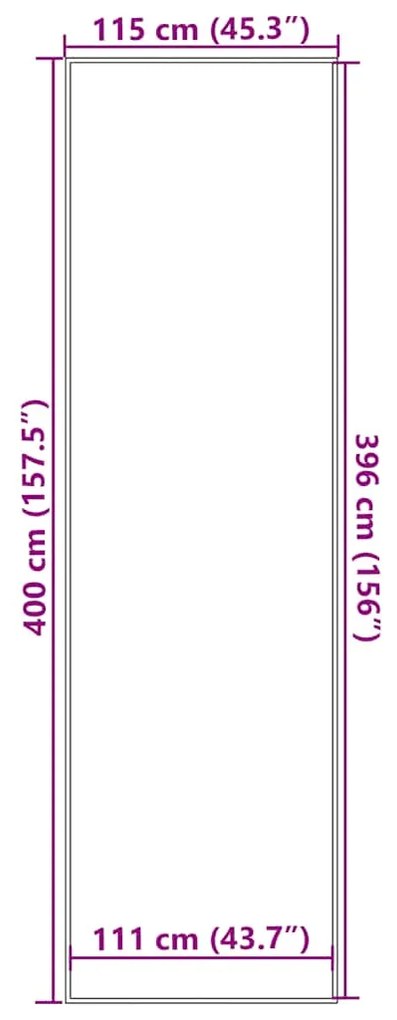 ΠΑΤΑΚΙ ΕΙΣΟΔΟΥ ΡΙΓΕ ΜΑΥΡΟ ΚΑΙ ΓΚΡΙ 115 X 400 ΕΚ. 4105599