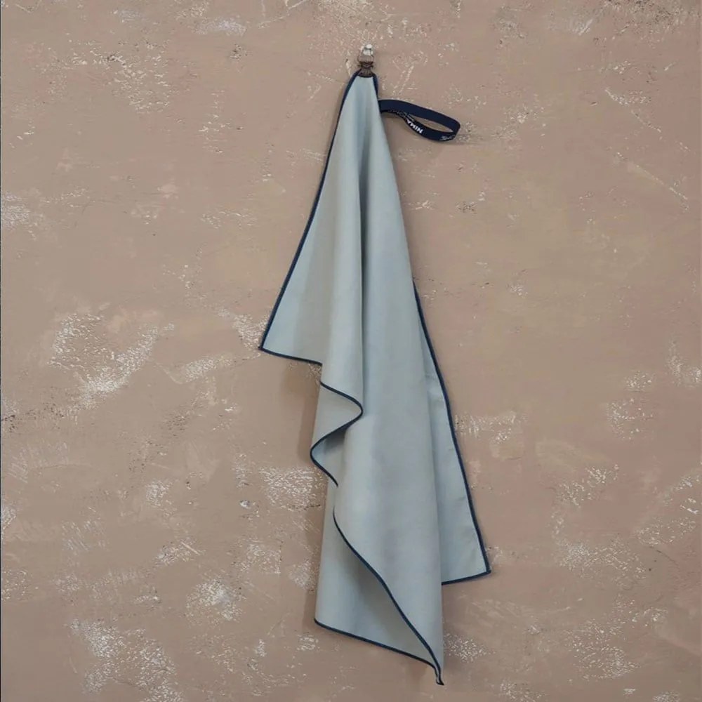Πετσέτα Γυμναστηρίου Riva Gray Nima Γυμναστηρίου 50x90cm Microfiber