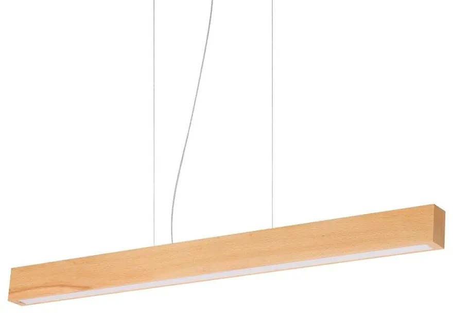 Φωτιστικό Οροφής - Ράγα Craft 284460 110x217cm LED 36W 3000K 3500Lm Natural Ideal Lux