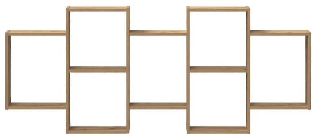 vidaXL Ράφι Τοίχου Αρτισιανή Δρυς 159x18x65 εκ. από Επεξεργασμένο Ξύλο