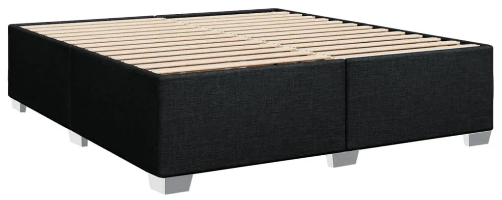 ΚΡΕΒΑΤΙ BOXSPRING ΜΕ ΣΤΡΩΜΑ ΜΑΥΡΟ 180X200 ΕΚ. ΥΦΑΣΜΑΤΙΝΟ 3292862