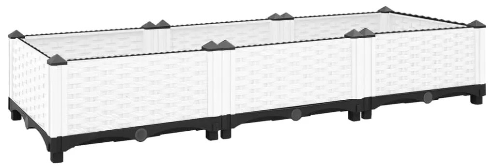 vidaXL Ζαρντινιέρα 120 x 40 x 23 εκ. από Πολυπροπυλένιο